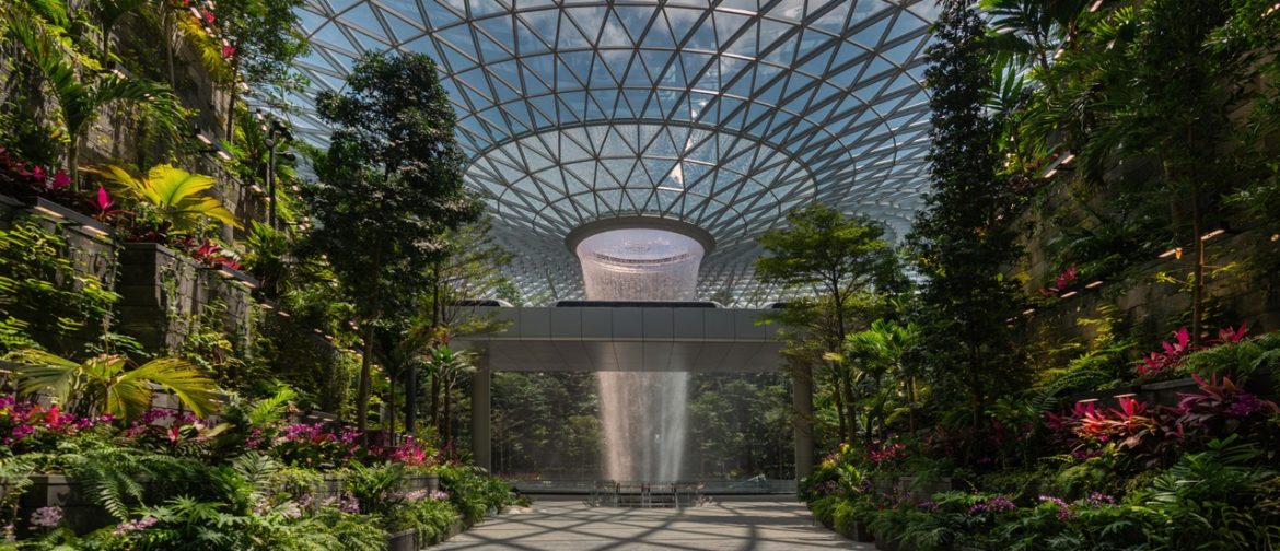 Aeroporto Jewel Changi por Safdie Architects, Cingapura